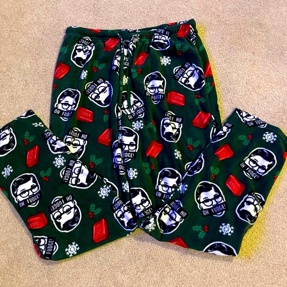 Christmas Story Sleep Pant Pajama Ralphie Oh Fudge